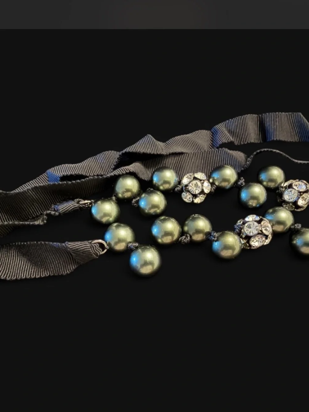 Elegant Necklace and earrings set with Crystal Accents - Women's Jewelry